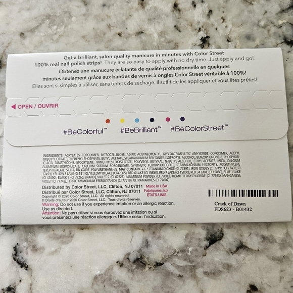 Color Street Gradient Nail Strips - Crack Of Dawn - Picture 2 of 2